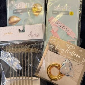Bridal Shower Items Lot